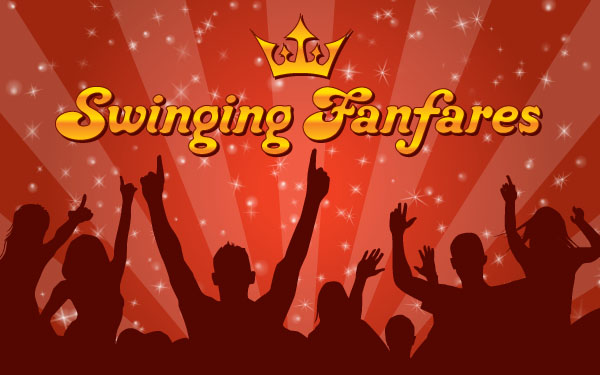 free vector Swinging Funfares Wallpaper Vector